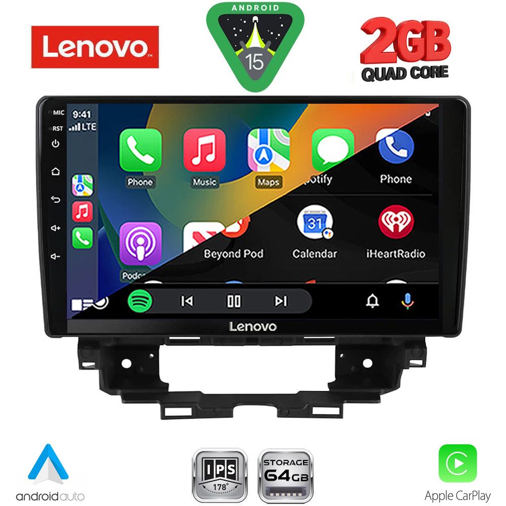 LENOVO LVD 2557_CPA (10inc) MULTIMEDIA TABLET for RENAULT KANGOO mod. 2021+ LENOVO LVD 2557_CPA (10inc) MULTIMEDIA TABLET for RENAULT KANGOO mod. 2021+