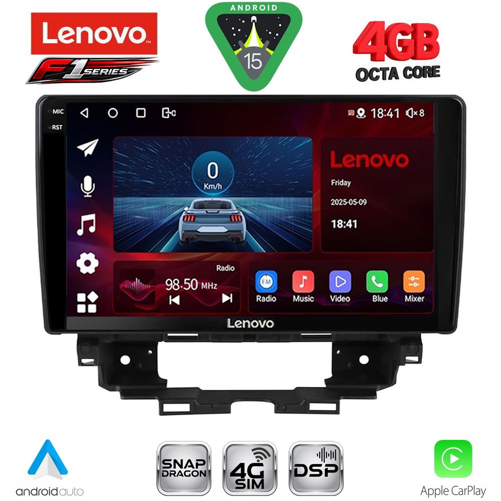 LENOVO SSQ 9557_CPA (10inc) MULTIMEDIA TABLET for RENAULT KANGOO mod. 2021+ LENOVO SSQ 9557_CPA (10inc) MULTIMEDIA TABLET for RENAULT KANGOO mod. 2021+
