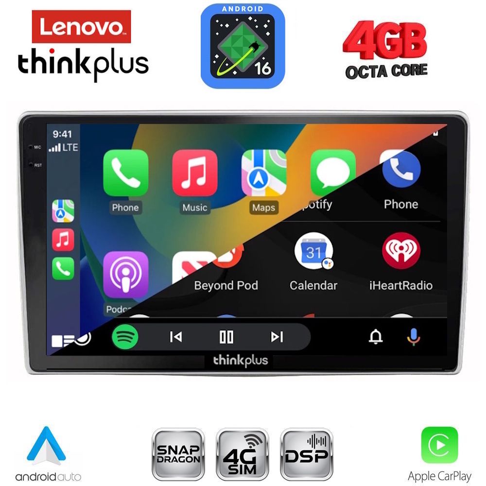 LENOVO LTG 7028_CPA (9inc) MULTIMEDIA TABLET for ALFA ROMEO MITO mod. 2008-2018 LENOVO LTG 7028_CPA (9inc) MULTIMEDIA TABLET for ALFA ROMEO MITO mod. 2008-2018