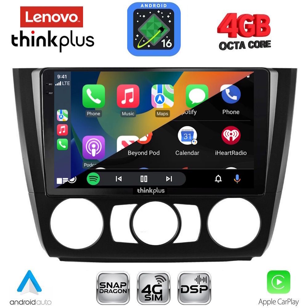 LENOVO LTG 7040_CPA A/C (9inc) MULTIMEDIA TABLET for BMW S.1 E81-82-87-88 mod. 2004-2013 LENOVO LTG 7040_CPA A/C (9inc) MULTIMEDIA TABLET for BMW S.1 E81-82-87-88 mod. 2004-2013