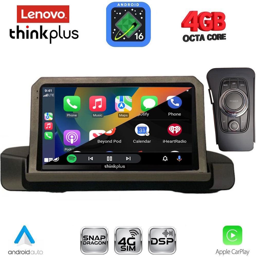 LENOVO LTG 7044_CPA (9inc) MULTIMEDIA TABLET for BMW S.3 (E90-91-92) mod. 2005-2012 LENOVO LTG 7044_CPA (9inc) MULTIMEDIA TABLET for BMW S.3 (E90-91-92) mod. 2005-2012