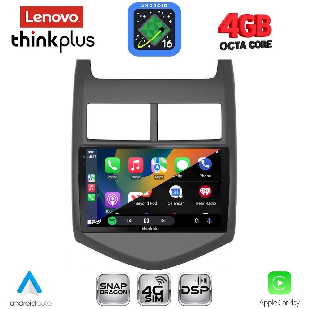 LENOVO LTG 7074_CPA (9inc) MULTIMEDIA TABLET for CHEVROLET AVEO mod. 2011-2014 LENOVO LTG 7074_CPA (9inc) MULTIMEDIA TABLET for CHEVROLET AVEO mod. 2011-2014