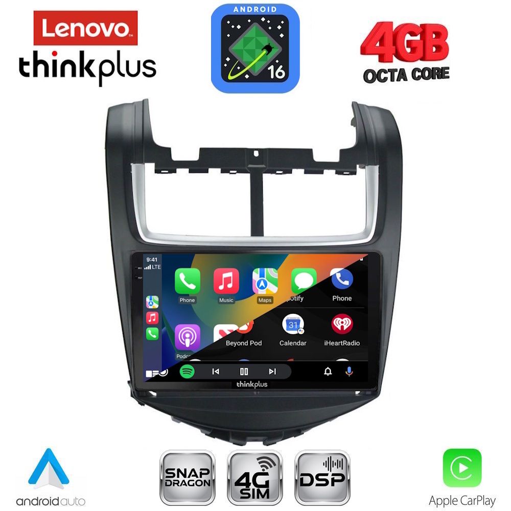 LENOVO LTG 7075_CPA (9inc) MULTIMEDIA TABLET for CHEVROLET AVEO mod. 2014-2017 LENOVO LTG 7075_CPA (9inc) MULTIMEDIA TABLET for CHEVROLET AVEO mod. 2014-2017
