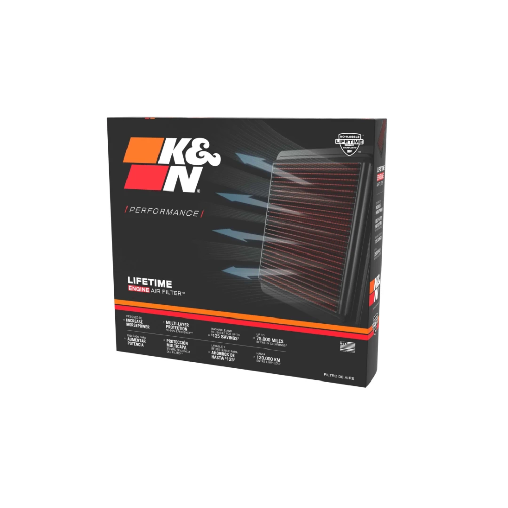 Φίλτρο Αέρος Ελευθέρας Ροής 1τμχ 206x140x40 K&N Φίλτρο Αέρος Ελευθέρας Ροής 1τμχ 206x140x40 K&N