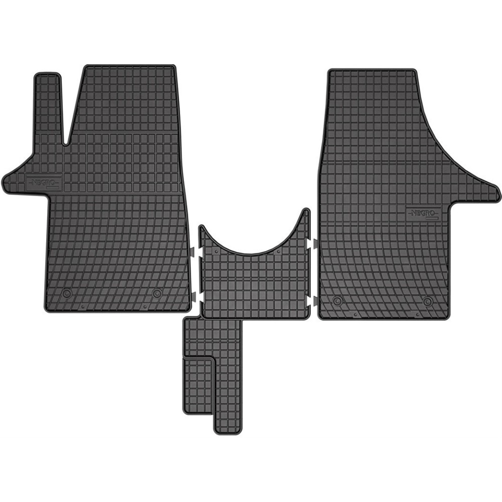 Πατάκια Αυτοκινήτου Λαστιχένια VW T5 2003-2015 - T6 2015-2019 3τμχ Frogum Πατάκια Αυτοκινήτου Λαστιχένια VW T5 2003-2015 - T6 2015-2019 3τμχ Frogum