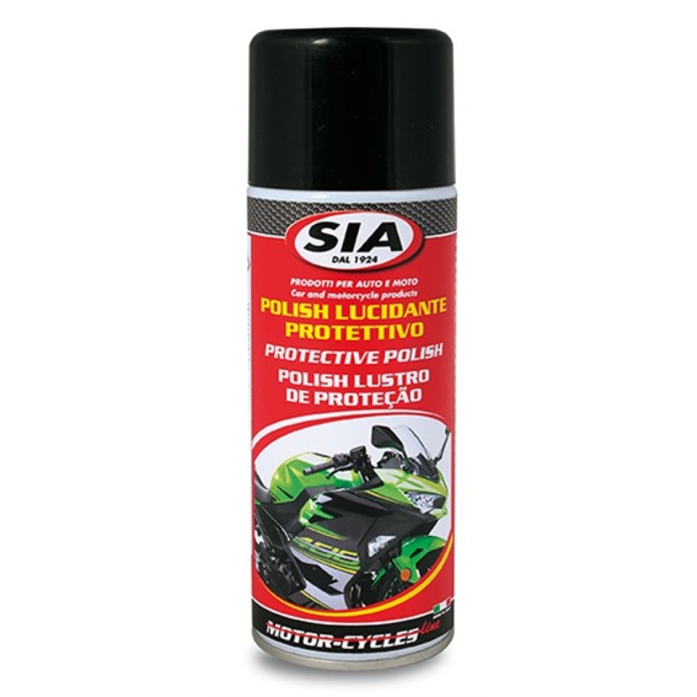 Γυαλιστικό Πλαστικών Moto 400ml 1τμχ Sia Γυαλιστικό Πλαστικών Moto 400ml 1τμχ Sia