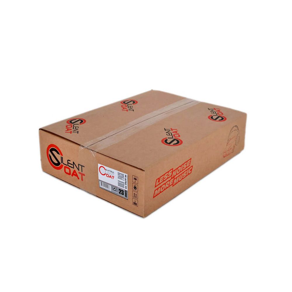 SILENT COAT Extra Mat Black Bulk Pack 4mm Σετ 23 φύλλα (Αντικραδασμικό Φύλλο Αυτοκινήτου 375x250mm) SILENT COAT Extra Mat Black Bulk Pack 4mm Σετ 23 φύλλα (Αντικραδασμικό Φύλλο Αυτοκινήτου 375x250mm)