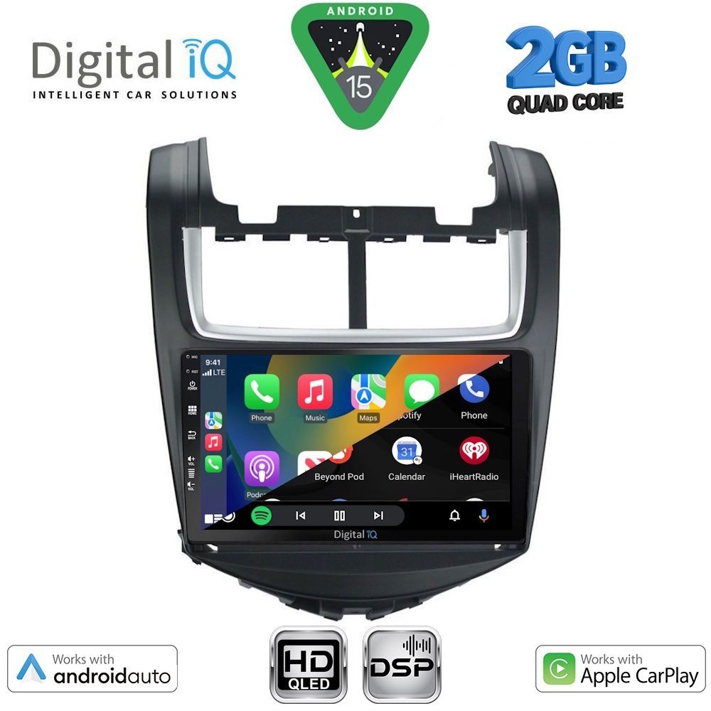 DIGITAL IQ BXC 3075_CPAA (9inc) MULTIMEDIA TABLET for CHEVROLET AVEO mod. 2014-2017 DIGITAL IQ BXC 3075_CPAA (9inc) MULTIMEDIA TABLET for CHEVROLET AVEO mod. 2014-2017