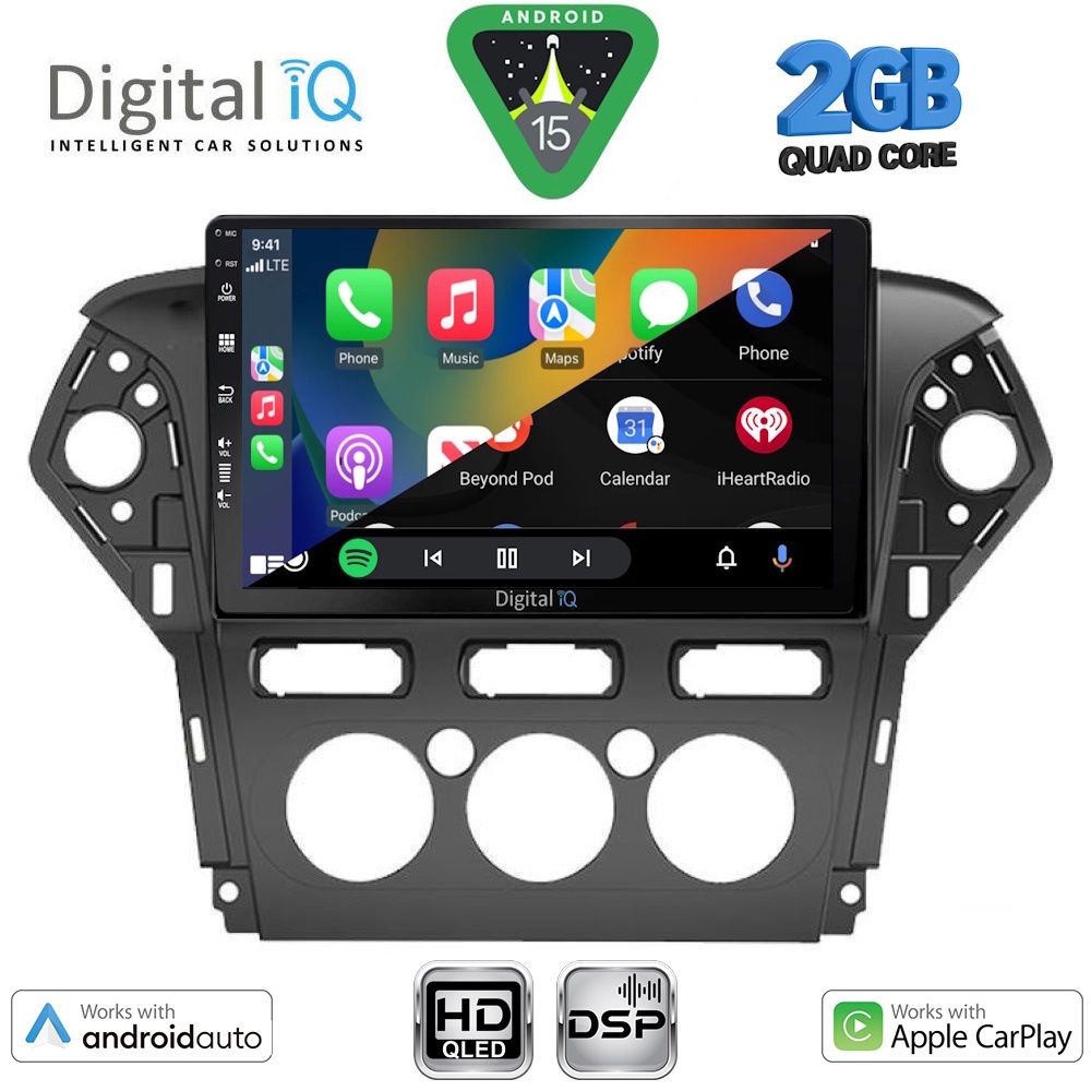 DIGITAL IQ BXC 3163AC_CPAA A/C (10inc) MULTIMEDIA TABLET for FORD MONDEO mod. 2011-2013 DIGITAL IQ BXC 3163AC_CPAA A/C (10inc) MULTIMEDIA TABLET for FORD MONDEO mod. 2011-2013