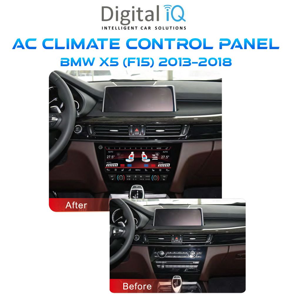 DIQ FZ 5009 CLIMATE CONTROL PANEL (10.25") for BMW X5 (F15) mod 2013-2018 DIQ FZ 5009 CLIMATE CONTROL PANEL (10.25") for BMW X5 (F15) mod 2013-2018