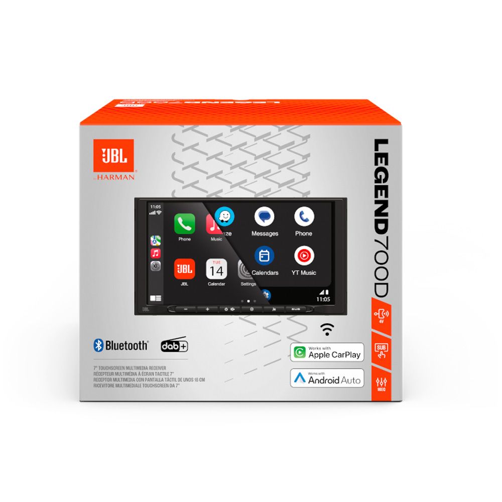 JBL LEGEND 700 (7” Touchscreen Multimedia Receiver) JBL LEGEND 700 (7” Touchscreen Multimedia Receiver)