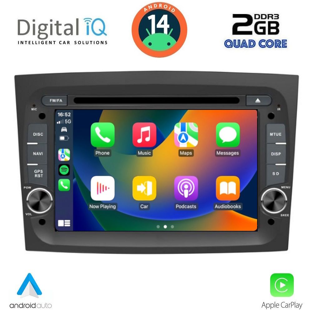 DIGITAL IQ MSD 238_CPA (7" DECK) MULTIMEDIA for FIAT DOBLO mod. 2015-2022 DIGITAL IQ MSD 238_CPA (7" DECK) MULTIMEDIA for FIAT DOBLO mod. 2015-2022