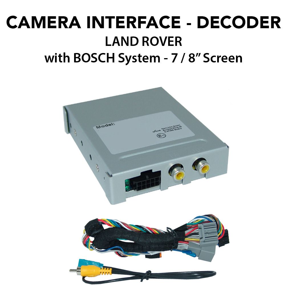 DIGITAL IQ LR 9840 Cl for LAND ROVER mod. 2014> (CAMERA INTERFACE for BOSCH System with 7-8" Screen) DIGITAL IQ LR 9840 Cl for LAND ROVER mod. 2014> (CAMERA INTERFACE for BOSCH System with 7-8" Screen)
