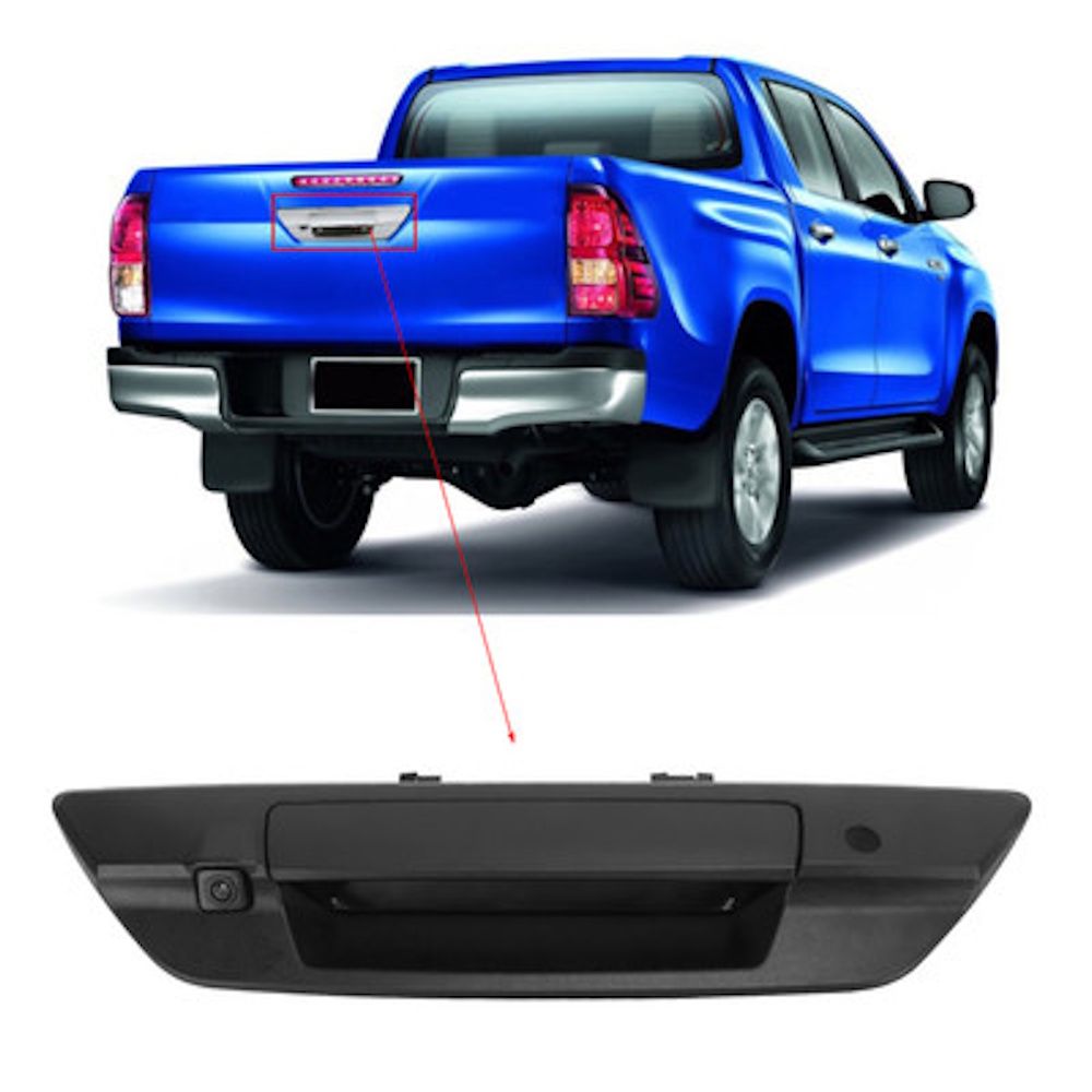 DIGITAL IQ CAMERA TY03 BL (AHD) HANDLE CAMERA for TOYOTA HILUX mod. 2016> with KEY LOCK HALL DIGITAL IQ CAMERA TY03 BL (AHD) HANDLE CAMERA for TOYOTA HILUX mod. 2016> with KEY LOCK HALL