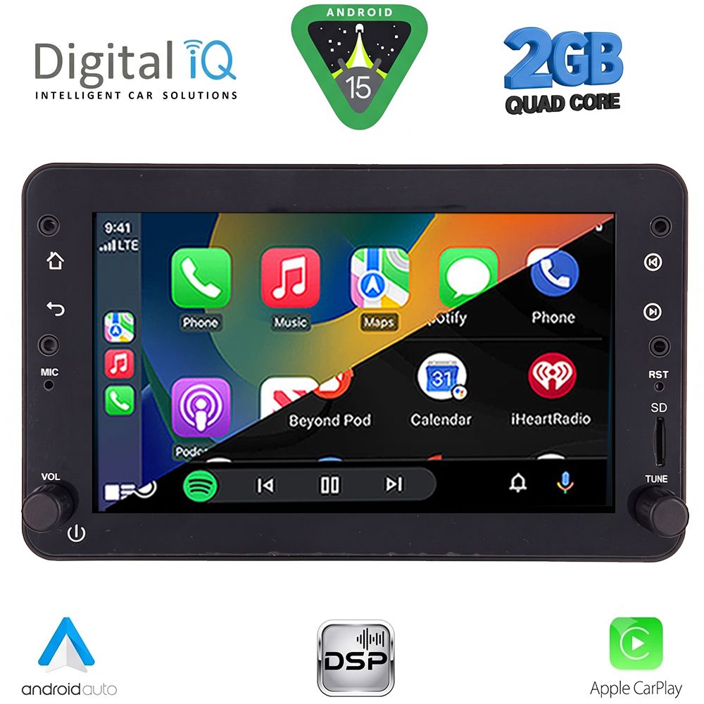 DIGITAL IQ BLD 259_CPA (7" DECK) MULTIMEDIA SYSTEM for ALFA ROMEO 159 – SPIDER – BRERA mod. 2004-2012 DIGITAL IQ BLD 259_CPA (7" DECK) MULTIMEDIA SYSTEM for ALFA ROMEO 159 – SPIDER – BRERA mod. 2004-2012