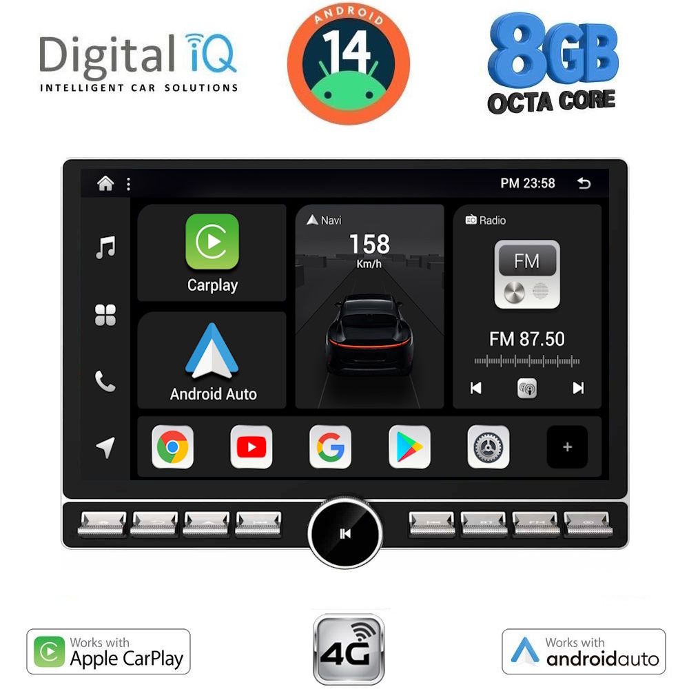 DIGITAL IQ BXF 6950_CPAA (10.1'' DIN) MULTIMEDIA TABLET 1DIN with 4G SIM DIGITAL IQ BXF 6950_CPAA (10.1'' DIN) MULTIMEDIA TABLET 1DIN with 4G SIM