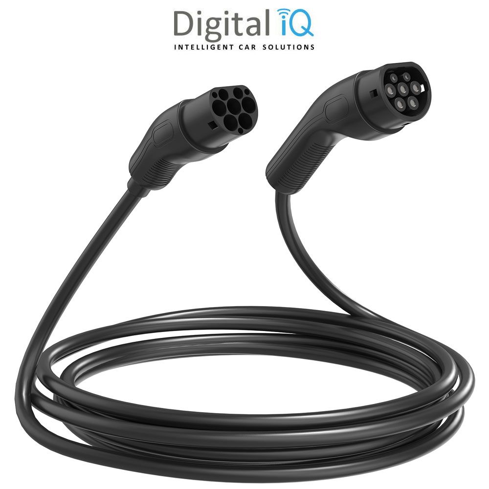 DIQ EV CHC 53222 (CHARGING CABLE TYPE 2 CB32A03 - 5m - 32A - 22kW - 3 Phase) DIQ EV CHC 53222 (CHARGING CABLE TYPE 2 CB32A03 - 5m - 32A - 22kW - 3 Phase)