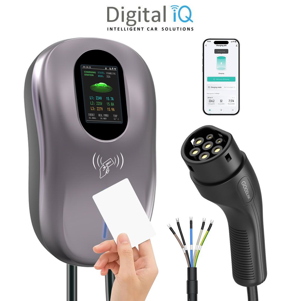 DIQ EV WCH 93207 (WALL CHARGER TYPE 2 EVC02EU07Κ - 32A - 7kW) DIQ EV WCH 93207 (WALL CHARGER TYPE 2 EVC02EU07Κ - 32A - 7kW)