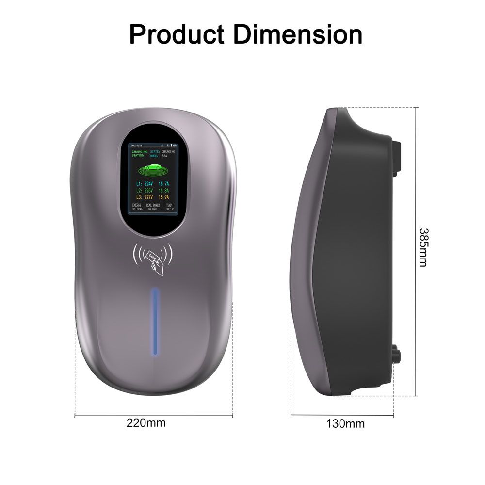 DIQ EV WCH 93207 (WALL CHARGER TYPE 2 EVC02EU07Κ - 32A - 7kW) DIQ EV WCH 93207 (WALL CHARGER TYPE 2 EVC02EU07Κ - 32A - 7kW)