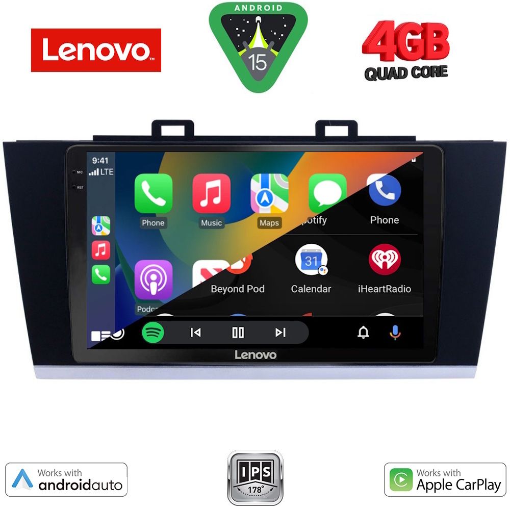 LENOVO LVE 8668_CPAA (9inc) MULTIMEDIA TABLET for SUBARU LEGACY – OUTBACK mod. 2014-2019 LENOVO LVE 8668_CPAA (9inc) MULTIMEDIA TABLET for SUBARU LEGACY – OUTBACK mod. 2014-2019