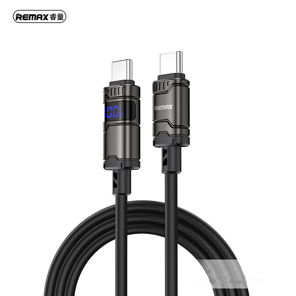 REMAX C01-CC 100W FAST CHARGING CABLE (USB-C to USB-C) REMAX C01-CC 100W FAST CHARGING CABLE (USB-C to USB-C)