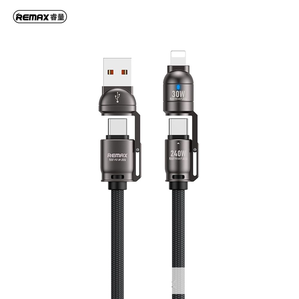 REMAX C1 240W (4 in 1 FAST CHARGING CABLE) REMAX C1 240W (4 in 1 FAST CHARGING CABLE)