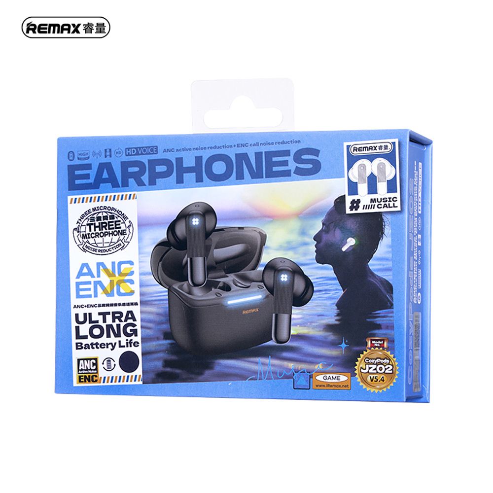REMAX COZYPODS JZ02 (WHITE) NOISE REDUCTION EARBUDS REMAX COZYPODS JZ02 (WHITE) NOISE REDUCTION EARBUDS