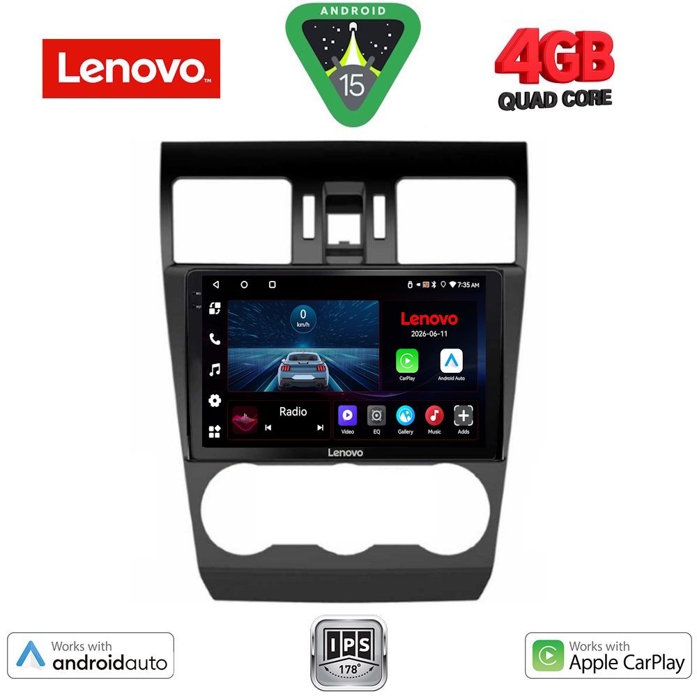 LENOVO LVE 8663_CPAA (9inc) MULTIMEDIA TABLET for SUBARU FORESTER - IMPREZA - XV mod. 2013-2019 LENOVO LVE 8663_CPAA (9inc) MULTIMEDIA TABLET for SUBARU FORESTER - IMPREZA - XV mod. 2013-2019