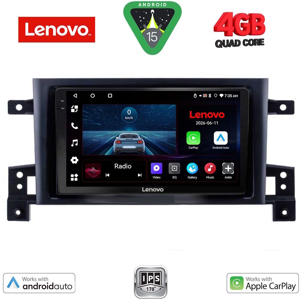 LENOVO LVE 8696_CPAA (9inc) MULTIMEDIA TABLET for SUZUKI GRAND VITARA mod. 2005-2015 LENOVO LVE 8696_CPAA (9inc) MULTIMEDIA TABLET for SUZUKI GRAND VITARA mod. 2005-2015