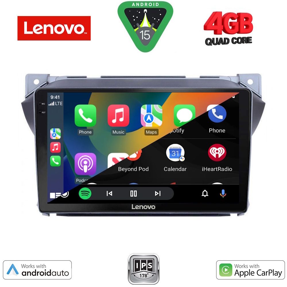 LENOVO LVE 8670_CPAA (9inc) MULTIMEDIA TABLET for SUZUKI ALTO - NISSAN PIXO mod. 2009-2014 LENOVO LVE 8670_CPAA (9inc) MULTIMEDIA TABLET for SUZUKI ALTO - NISSAN PIXO mod. 2009-2014