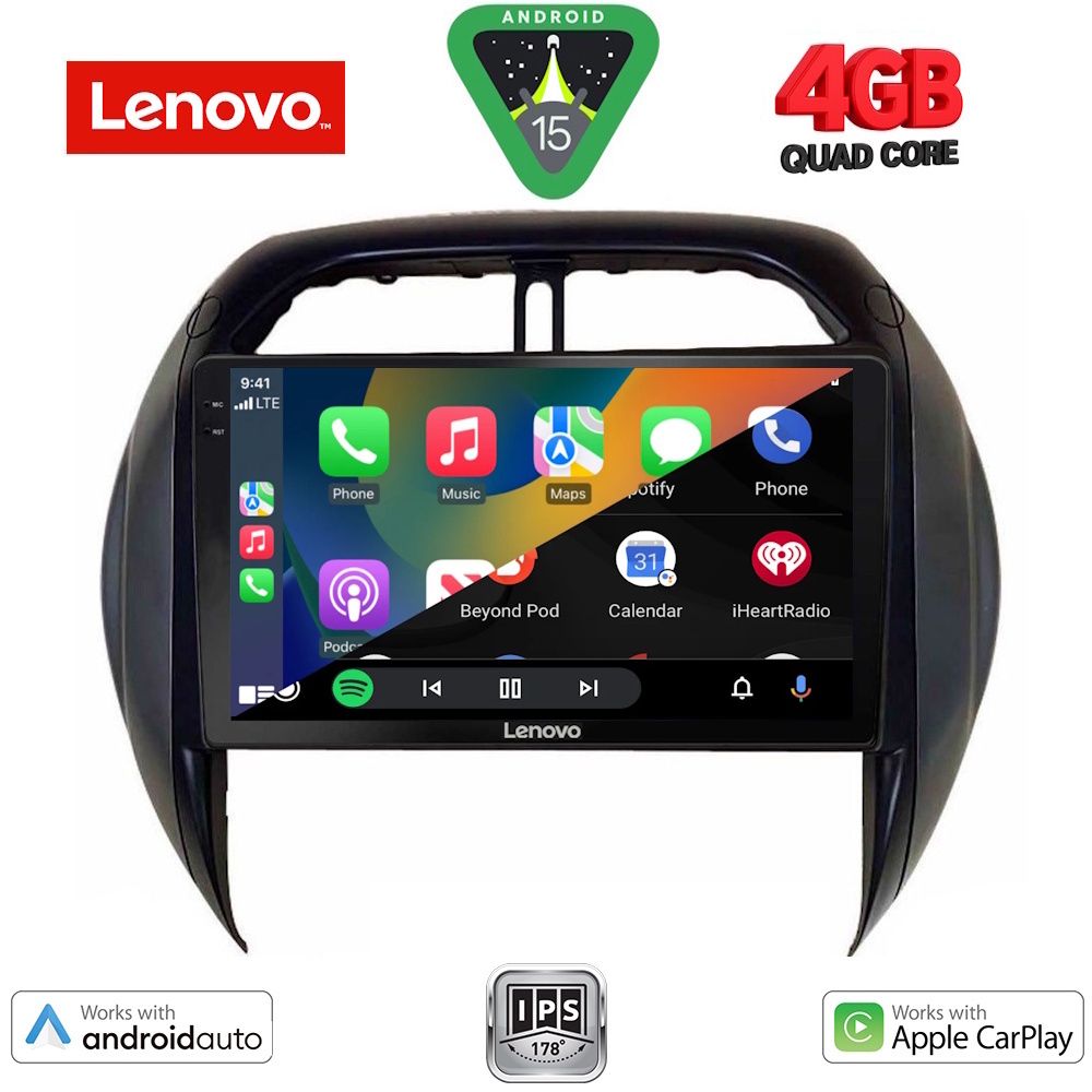 LENOVO LVE 8730_CPAA CLIMA (9inc) MULTIMEDIA TABLET for TOYOTA RAV 4 mod. 2000-2006 LENOVO LVE 8730_CPAA CLIMA (9inc) MULTIMEDIA TABLET for TOYOTA RAV 4 mod. 2000-2006