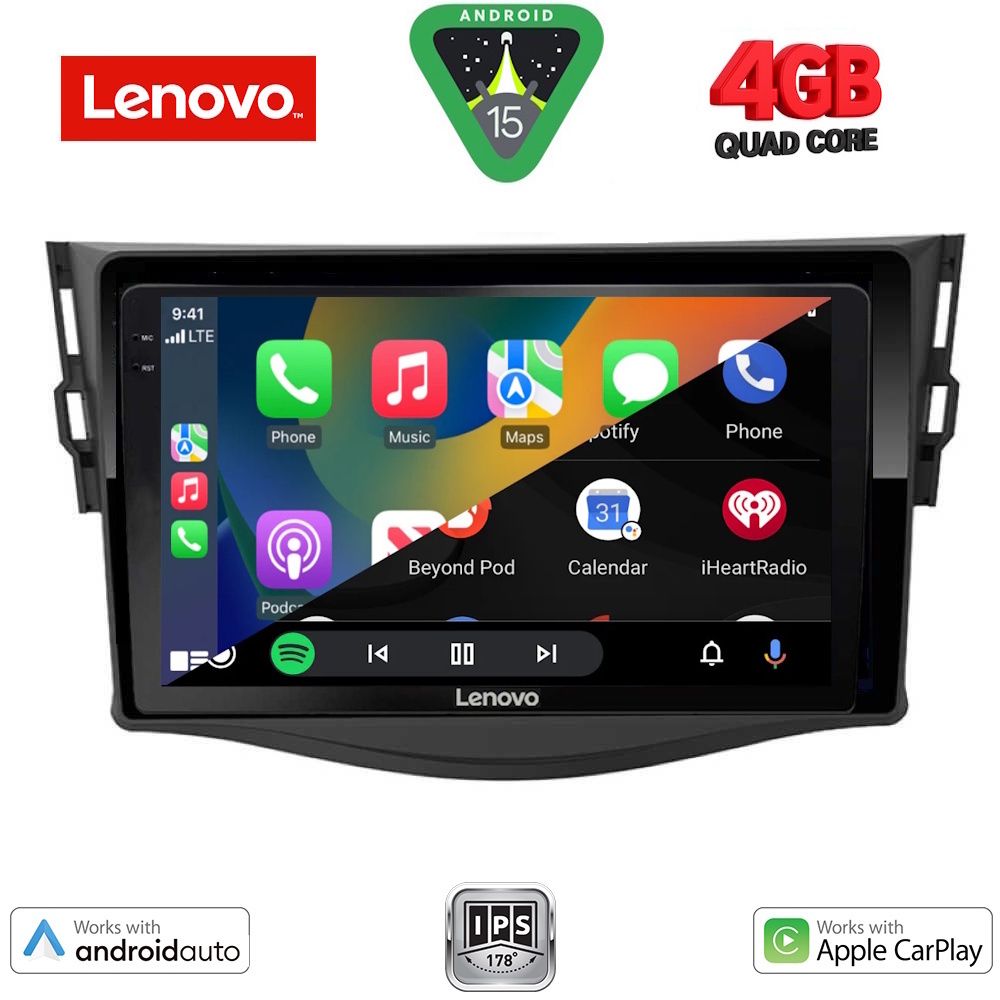 LENOVO LVE 8731_CPAA (9inc) MULTIMEDIA TABLET for TOYOTA RAV 4 mod. 2006-2012 LENOVO LVE 8731_CPAA (9inc) MULTIMEDIA TABLET for TOYOTA RAV 4 mod. 2006-2012