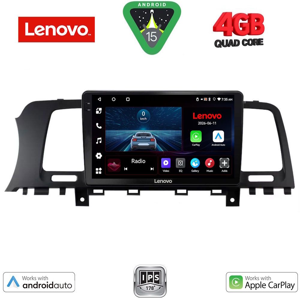 LENOVO LVE 8462_CPAA (9inc) MULTIMEDIA TABLET for NISSAN MURANO mod. 2007-2014 LENOVO LVE 8462_CPAA (9inc) MULTIMEDIA TABLET for NISSAN MURANO mod. 2007-2014