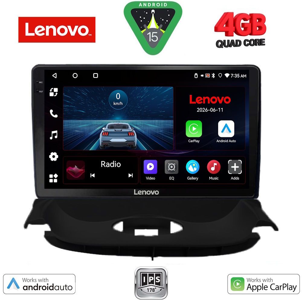 LENOVO LVE 8505_CPAA (9inc) MULTIMEDIA TABLET for PEUGEOT 206 mod. 1998-2006 LENOVO LVE 8505_CPAA (9inc) MULTIMEDIA TABLET for PEUGEOT 206 mod. 1998-2006