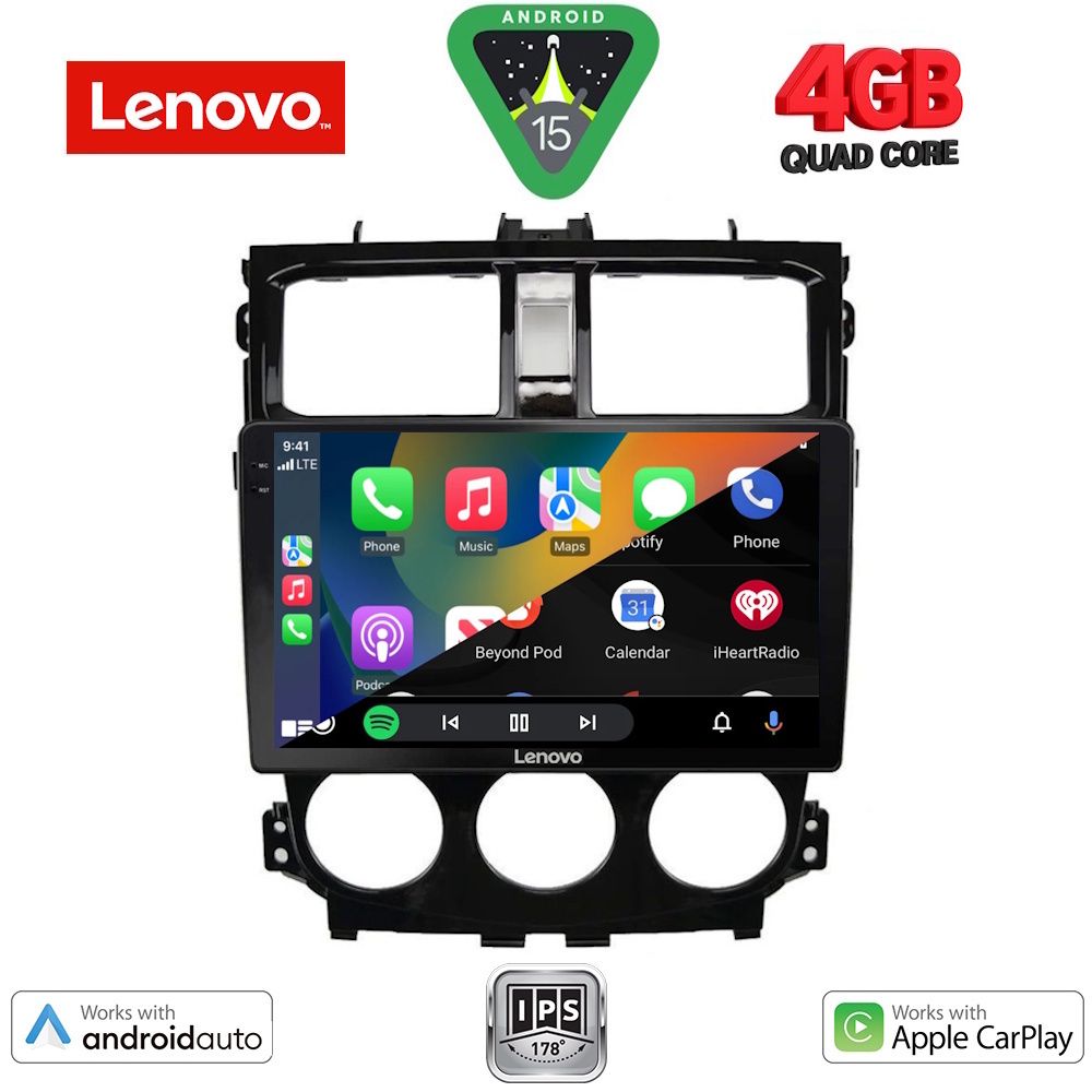 LENOVO LVE 8435_CPAA (9inc) MULTIMEDIA TABLET for MITSUBISHI COLT mod. 2013-2023 LENOVO LVE 8435_CPAA (9inc) MULTIMEDIA TABLET for MITSUBISHI COLT mod. 2013-2023