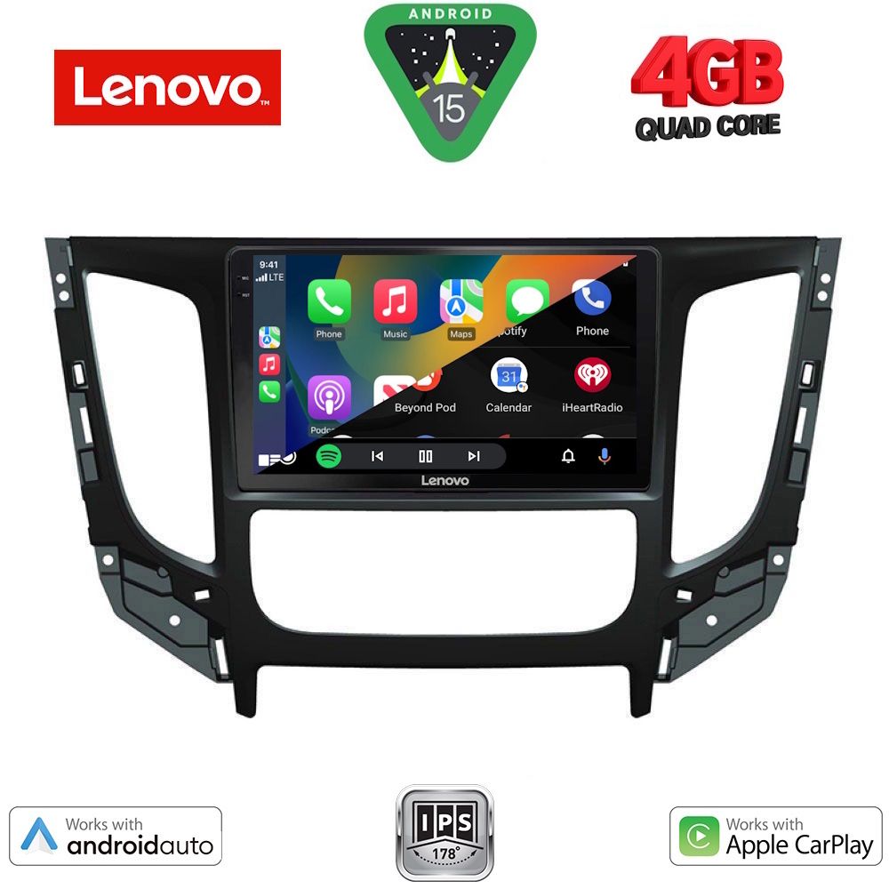 LENOVO LVE 8437_CPAA CLIMA (9inc) MULTIMEDIA TABLET for MITSUBISHI L200 mod. 2015-2019 with CLIMA LENOVO LVE 8437_CPAA CLIMA (9inc) MULTIMEDIA TABLET for MITSUBISHI L200 mod. 2015-2019 with CLIMA