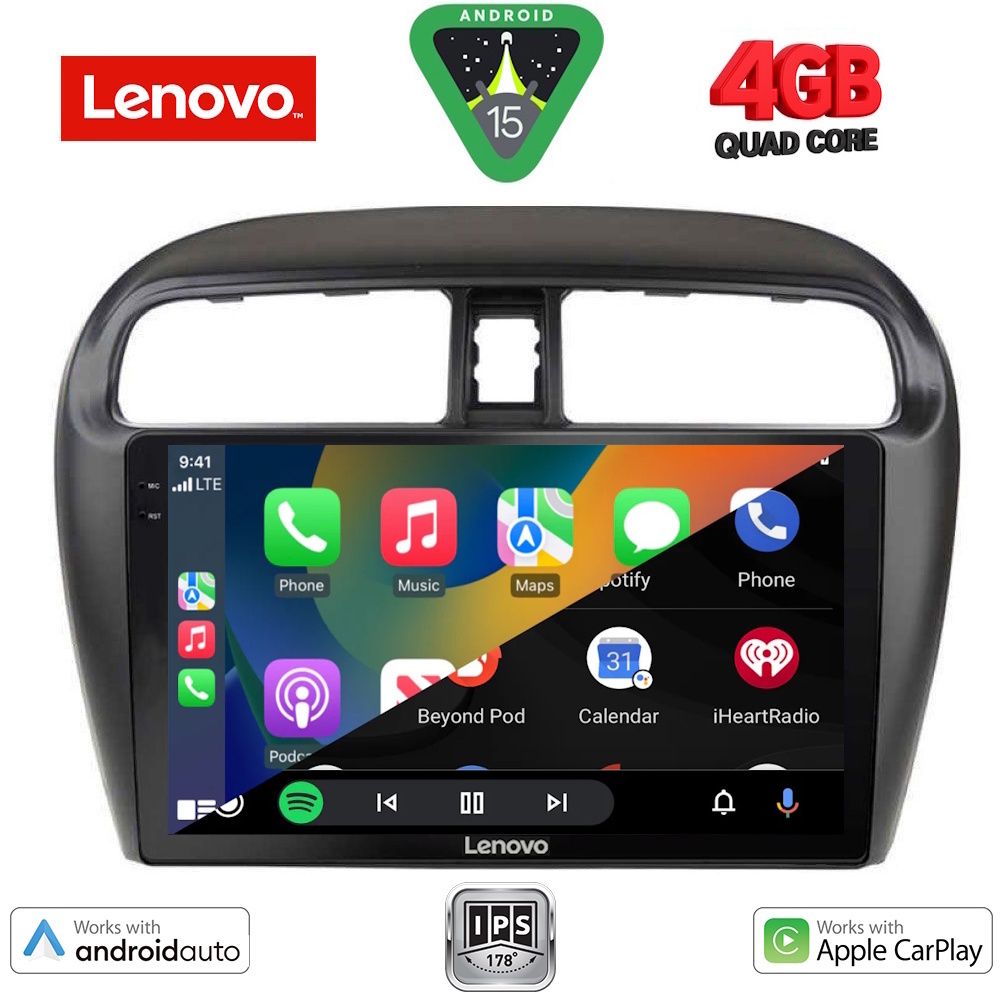 LENOVO LVE 8448_CPAA (9inc) MULTIMEDIA TABLET for MITSUBISHI SPACESTAR mod. 2013-2020 LENOVO LVE 8448_CPAA (9inc) MULTIMEDIA TABLET for MITSUBISHI SPACESTAR mod. 2013-2020