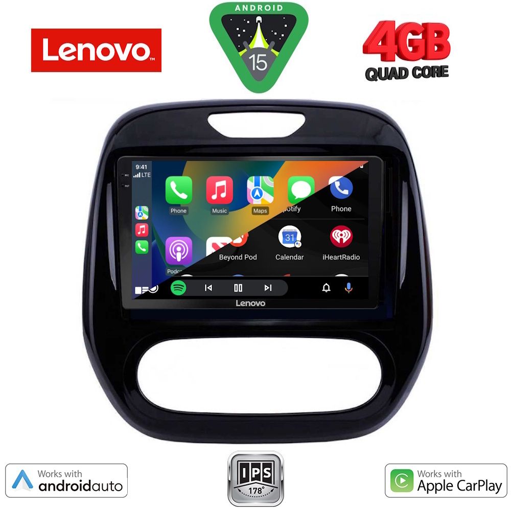 LENOVO LVE 8542_CPAA (9inc) MULTIMEDIA TABLET for RENAULT CAPTUR mod. 2013-2019 LENOVO LVE 8542_CPAA (9inc) MULTIMEDIA TABLET for RENAULT CAPTUR mod. 2013-2019