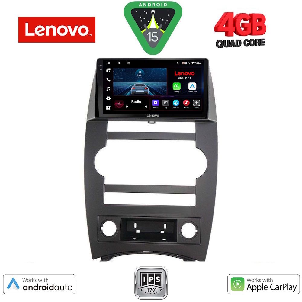 LENOVO LVE 8274_CPAA (9inc) MULTIMEDIA TABLET for JEEP COMMANDER mod. 2007-2009 LENOVO LVE 8274_CPAA (9inc) MULTIMEDIA TABLET for JEEP COMMANDER mod. 2007-2009