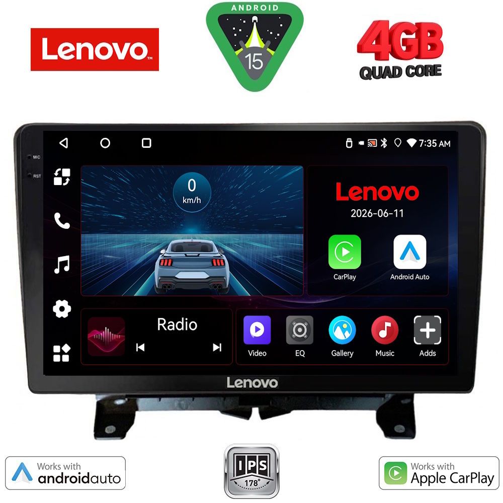 LENOVO LVE 8332_CPAA (9inc) MULTIMEDIA TABLET for LAND ROVER DISCOVERY 3 - RANGE ROVER SPORT mod. 2004-2009 LENOVO LVE 8332_CPAA (9inc) MULTIMEDIA TABLET for LAND ROVER DISCOVERY 3 - RANGE ROVER SPORT mod. 2004-2009