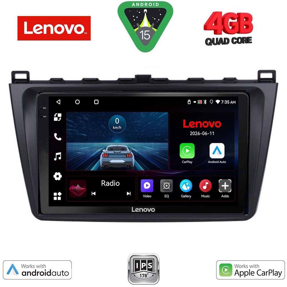 LENOVO LVE 8377_CPAA (9inc) MULTIMEDIA TABLET for MAZDA 6 mod. 2008-2012 LENOVO LVE 8377_CPAA (9inc) MULTIMEDIA TABLET for MAZDA 6 mod. 2008-2012