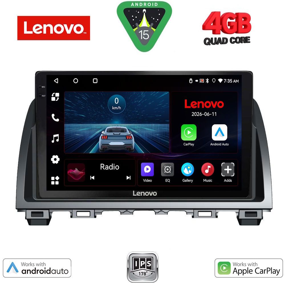 LENOVO LVE 8378_CPAA (9inc) MULTIMEDIA TABLET for MAZDA 6 mod. 2012-2017 LENOVO LVE 8378_CPAA (9inc) MULTIMEDIA TABLET for MAZDA 6 mod. 2012-2017