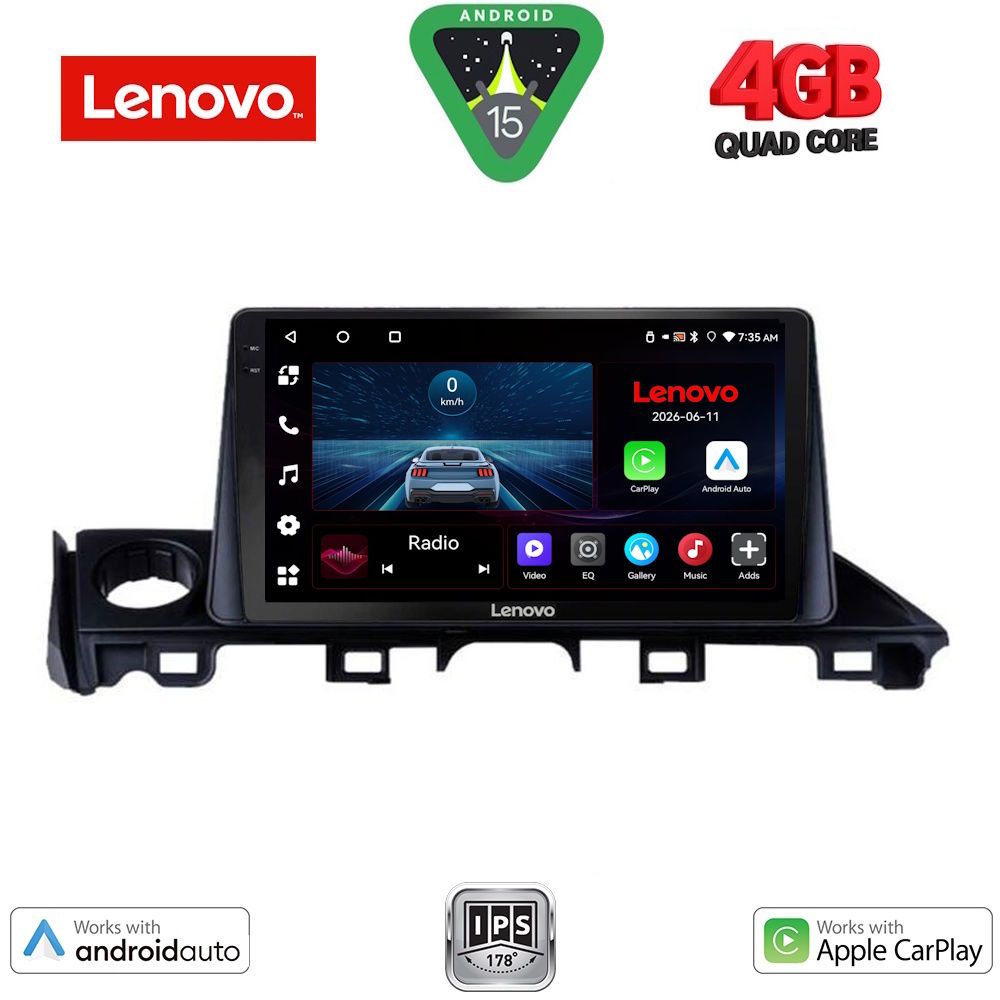 LENOVO LVE 8379_CPAA (9inc) MULTIMEDIA TABLET for MAZDA 6 mod. 2017-2020 LENOVO LVE 8379_CPAA (9inc) MULTIMEDIA TABLET for MAZDA 6 mod. 2017-2020