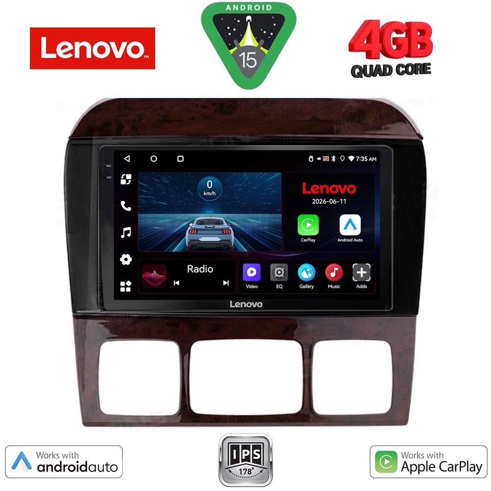 LENOVO LVE 8426_CPAA (9inc) MULTIMEDIA TABLET for MERCEDES S W220 mod. 1998-2005 LENOVO LVE 8426_CPAA (9inc) MULTIMEDIA TABLET for MERCEDES S W220 mod. 1998-2005