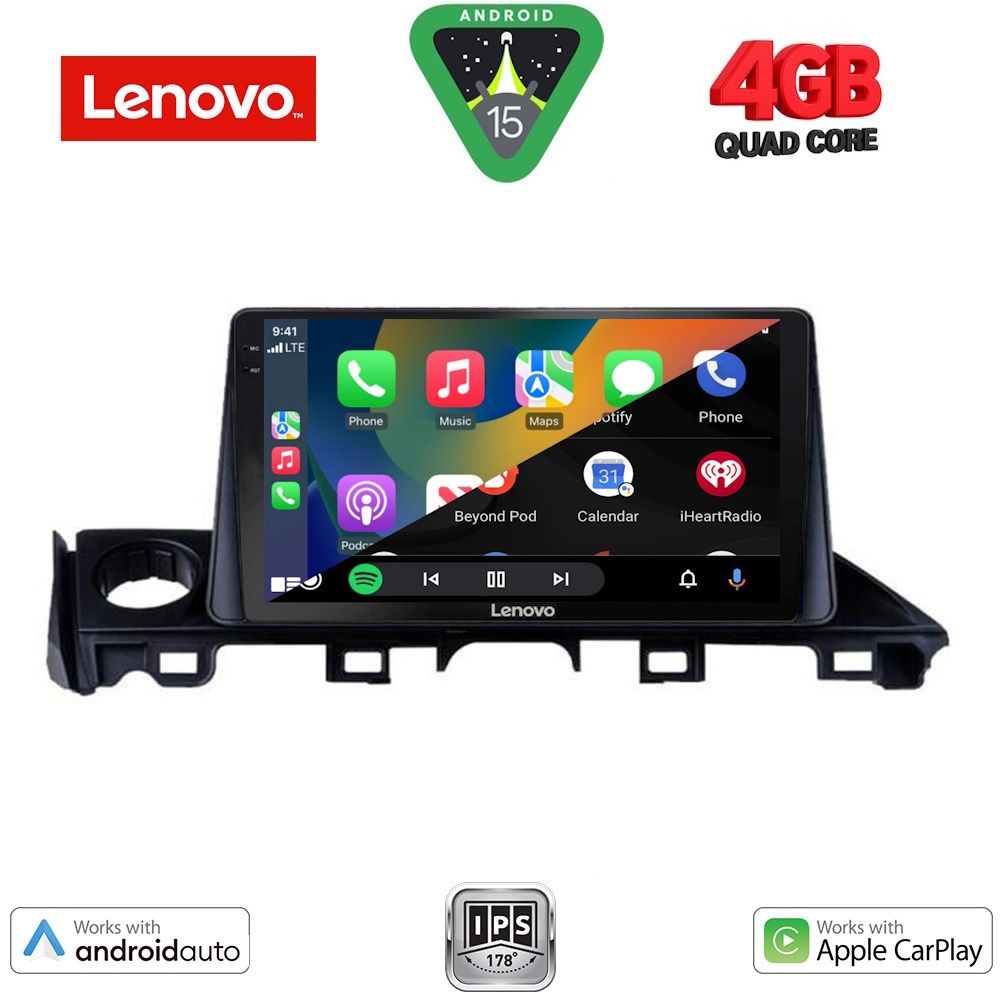LENOVO LVE 8379_CPAA (9inc) MULTIMEDIA TABLET for MAZDA 6 mod. 2017-2020 LENOVO LVE 8379_CPAA (9inc) MULTIMEDIA TABLET for MAZDA 6 mod. 2017-2020