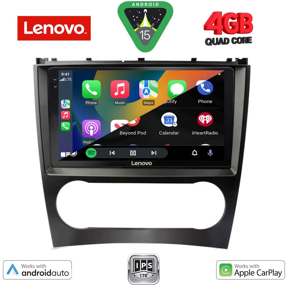 LENOVO LVE 8404_CPAA (9inc) MULTIMEDIA TABLET for MERCEDES C – CLK (W203-209) mod. 2004-2008 LENOVO LVE 8404_CPAA (9inc) MULTIMEDIA TABLET for MERCEDES C – CLK (W203-209) mod. 2004-2008