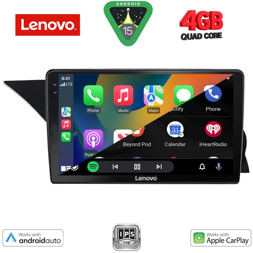 LENOVO LVE 8411_CPAA (NTG 4.0) (9inc) MULTIMEDIA TABLET for MERCEDES GLK (X204) mod. 2008-2012 LENOVO LVE 8411_CPAA (NTG 4.0) (9inc) MULTIMEDIA TABLET for MERCEDES GLK (X204) mod. 2008-2012