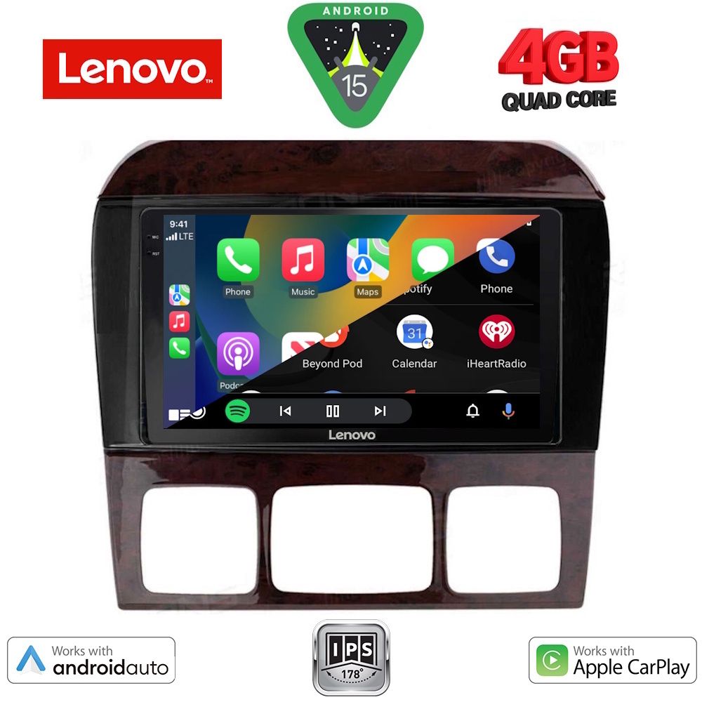 LENOVO LVE 8426_CPAA (9inc) MULTIMEDIA TABLET for MERCEDES S W220 mod. 1998-2005 LENOVO LVE 8426_CPAA (9inc) MULTIMEDIA TABLET for MERCEDES S W220 mod. 1998-2005