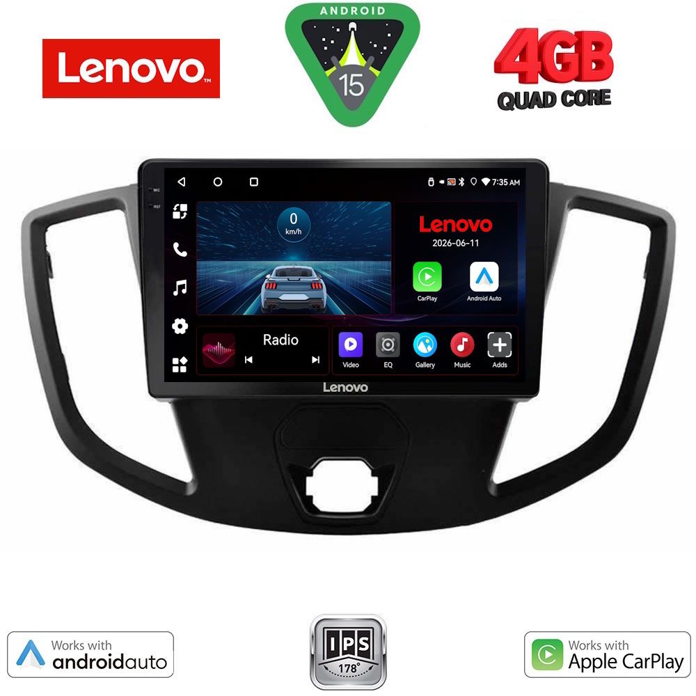 LENOVO LVE 8179_CPAA (9inc) MULTIMEDIA TABLET for FORD TRANSIT mod. 2014-2020 LENOVO LVE 8179_CPAA (9inc) MULTIMEDIA TABLET for FORD TRANSIT mod. 2014-2020