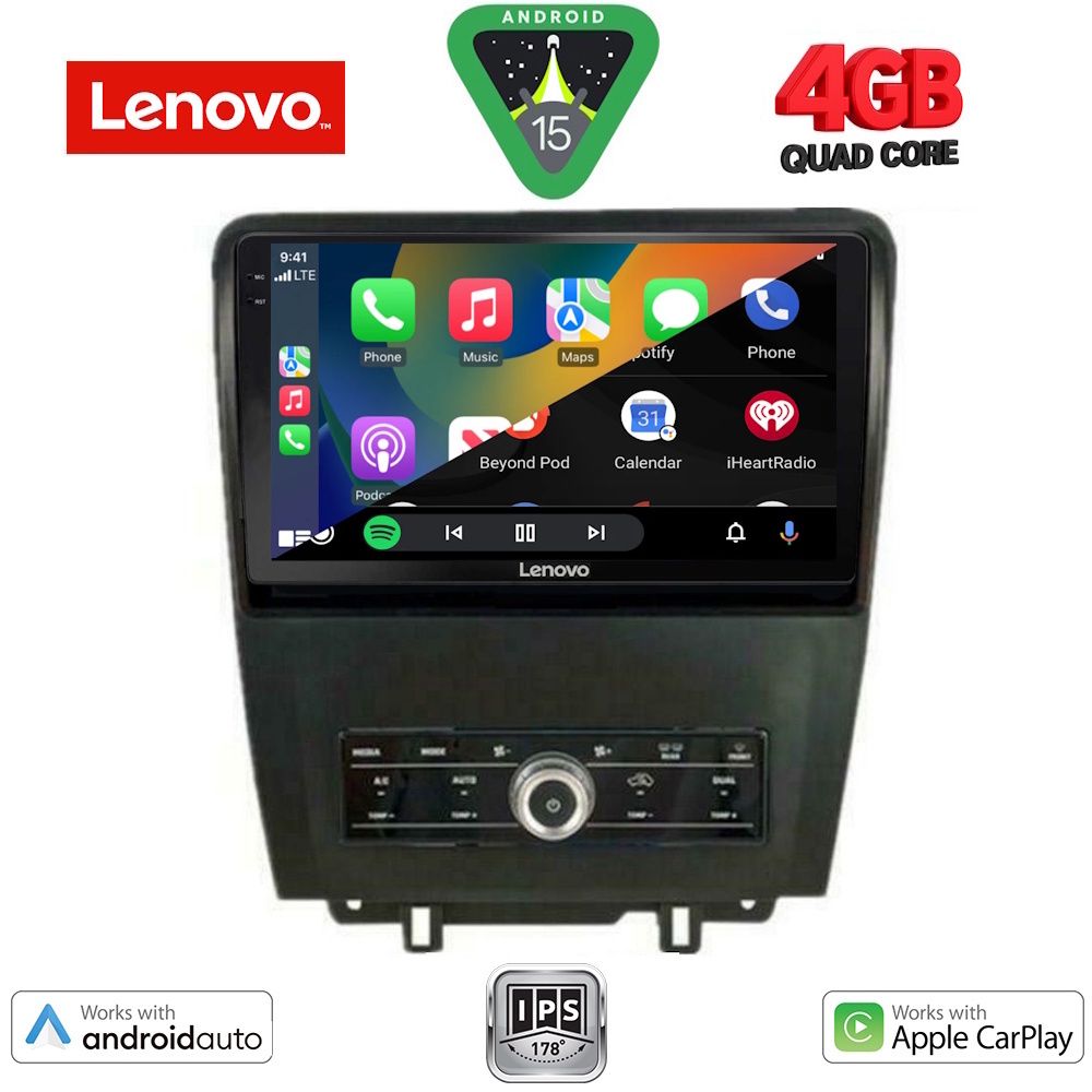 LENOVO LVE 8165_CPAA (9inc) MULTIMEDIA TABLET for FORD MUSTANG mod. 2010-2015 LENOVO LVE 8165_CPAA (9inc) MULTIMEDIA TABLET for FORD MUSTANG mod. 2010-2015